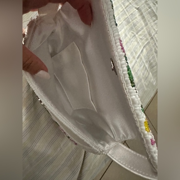 Colorful Embroidered Tote Bag Handmade details - Picture 7 of 8